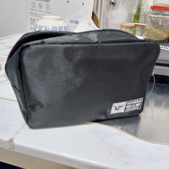 WRWRD Warewareda Black Makeup Cosmetic Bag Pouch Organizer Bag Japan - Picture 4 of 8